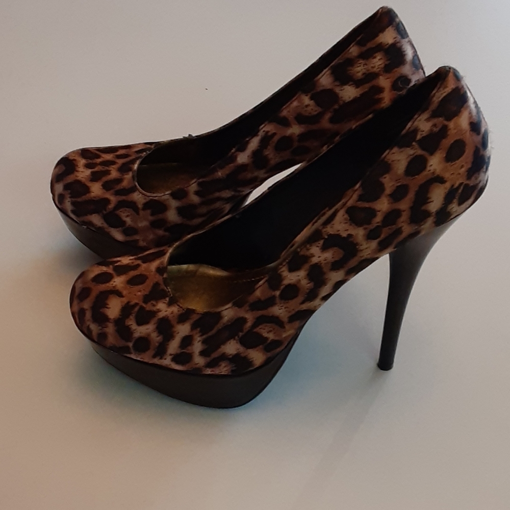 Leopard Printed high heels